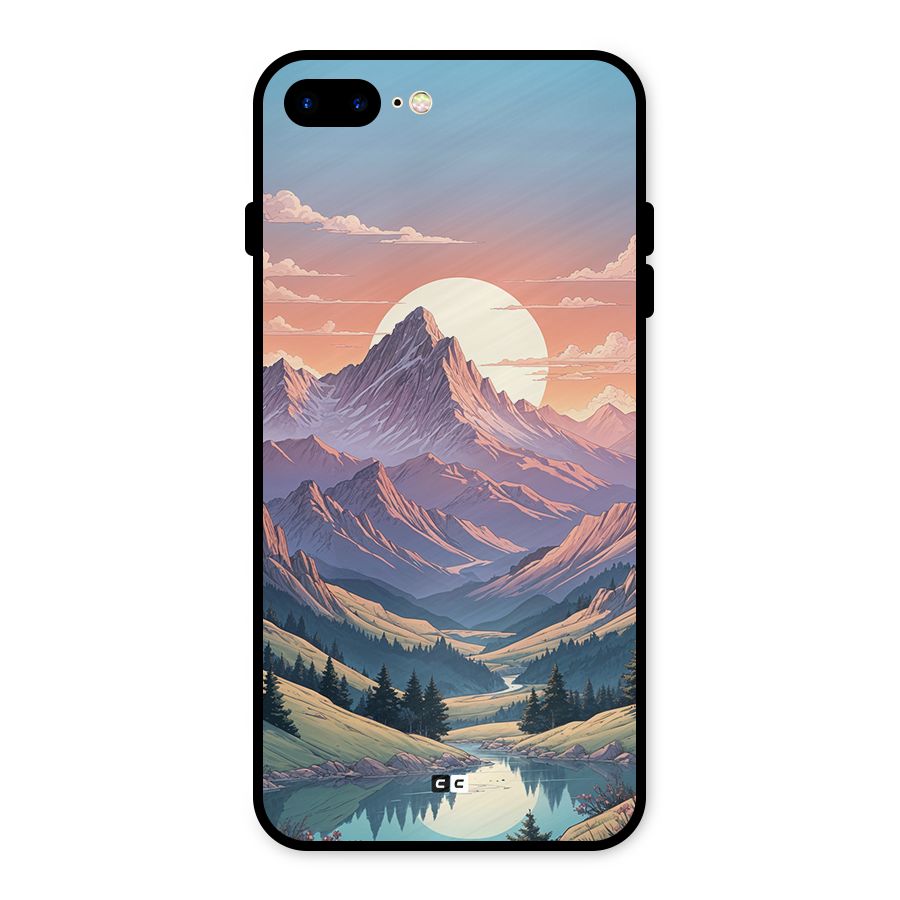 Sweet Evening Metal Back Case for iPhone 7 Plus