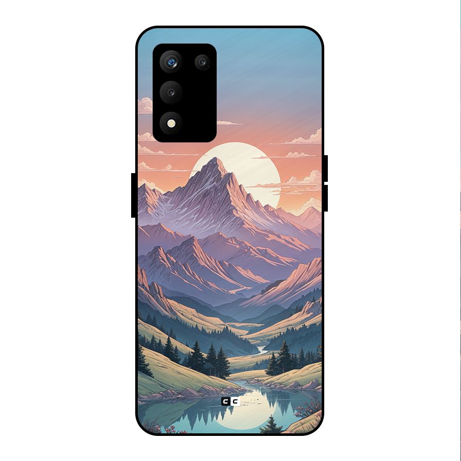 Sweet Evening Metal Back Case for realme 9 5G SE