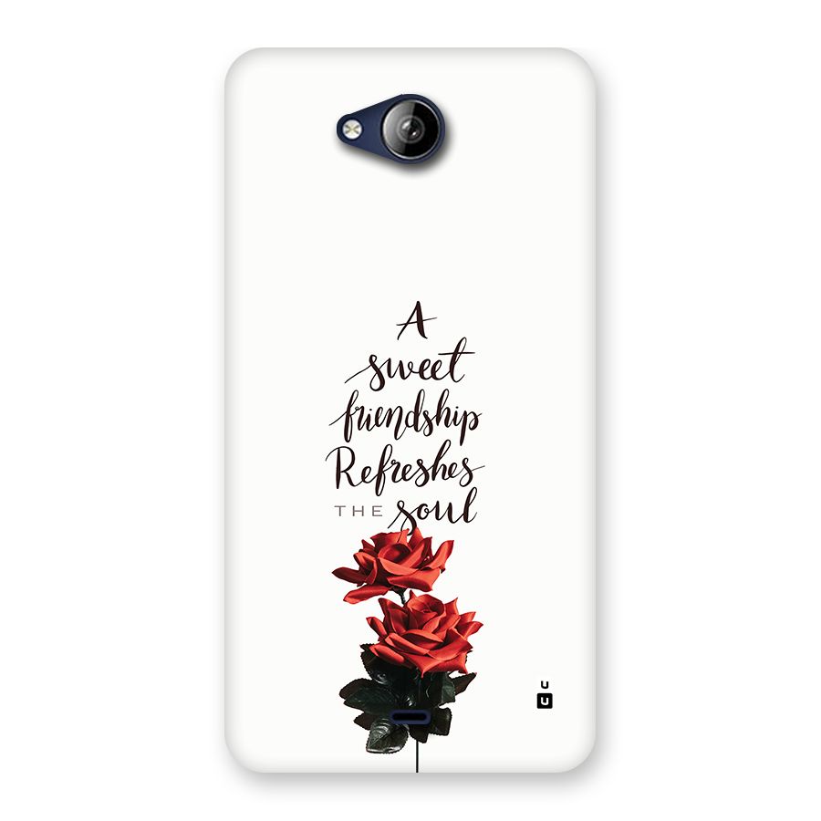 Sweet Friendship Back Case for Canvas Play Q355