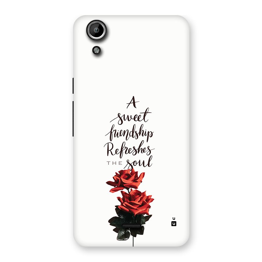 Sweet Friendship Back Case for Canvas Selfie Lens Q345
