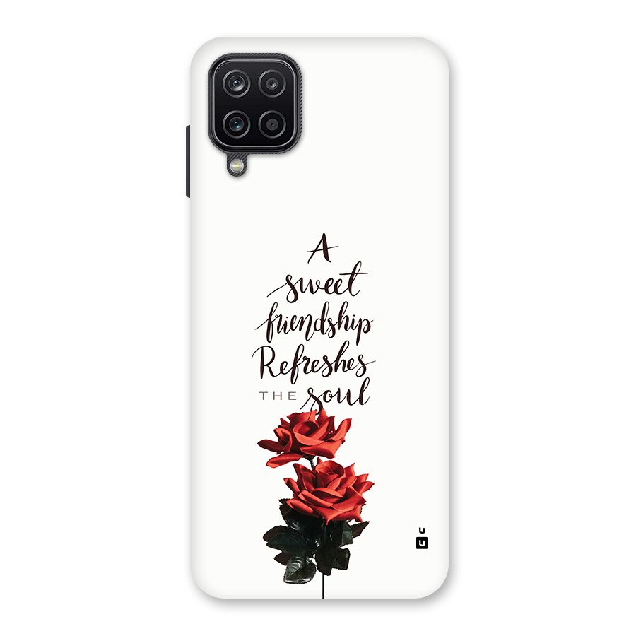 Sweet Friendship Back Case for Galaxy A12