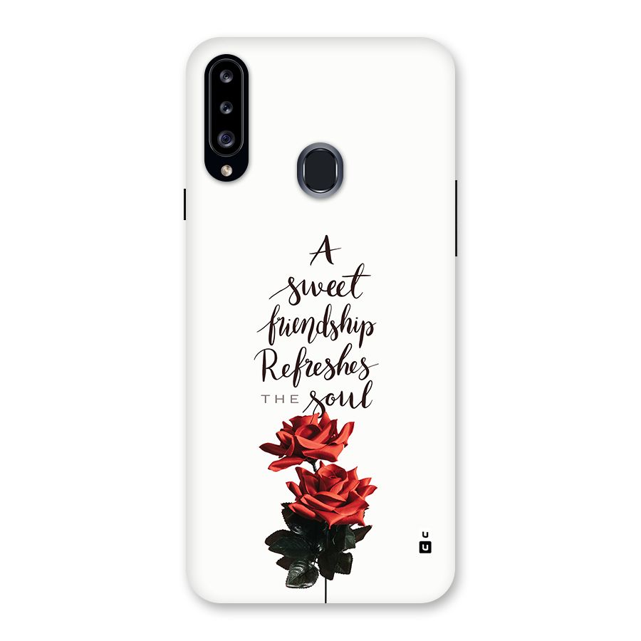 Sweet Friendship Back Case for Galaxy A20s