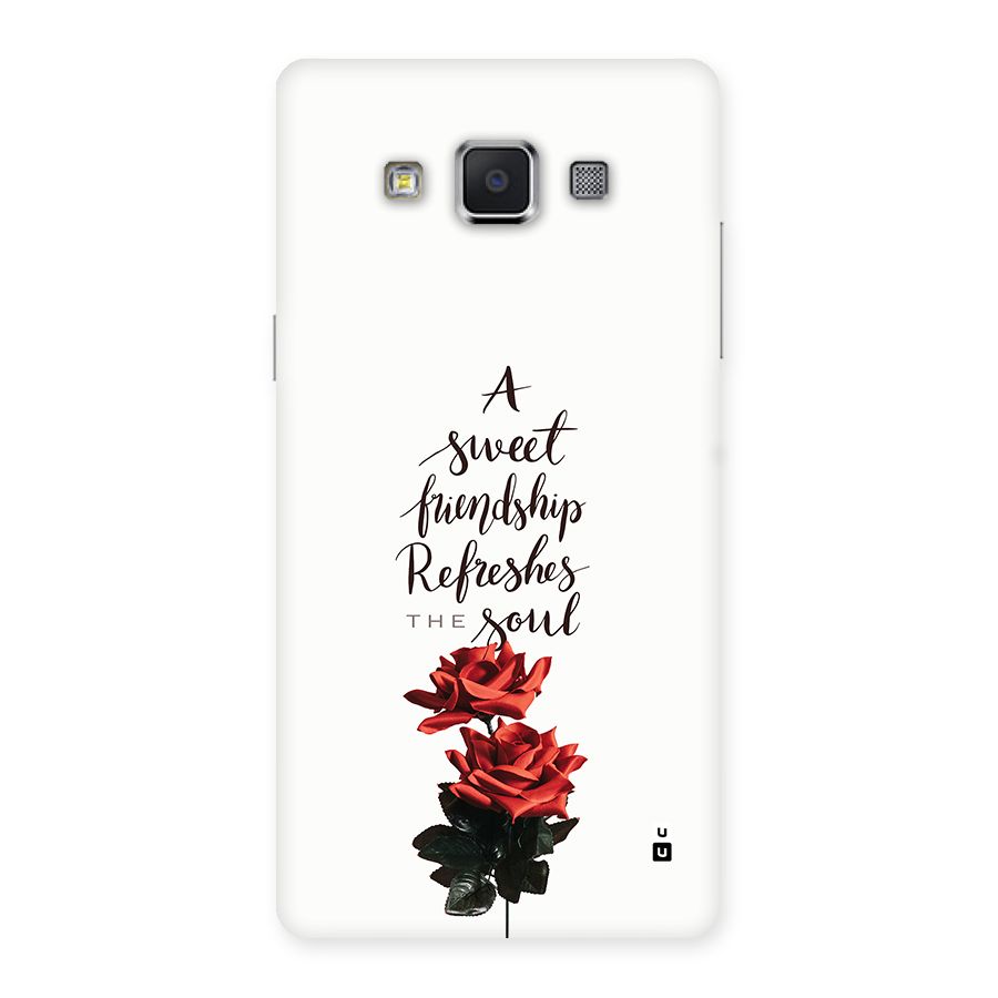 Sweet Friendship Back Case for Galaxy A5