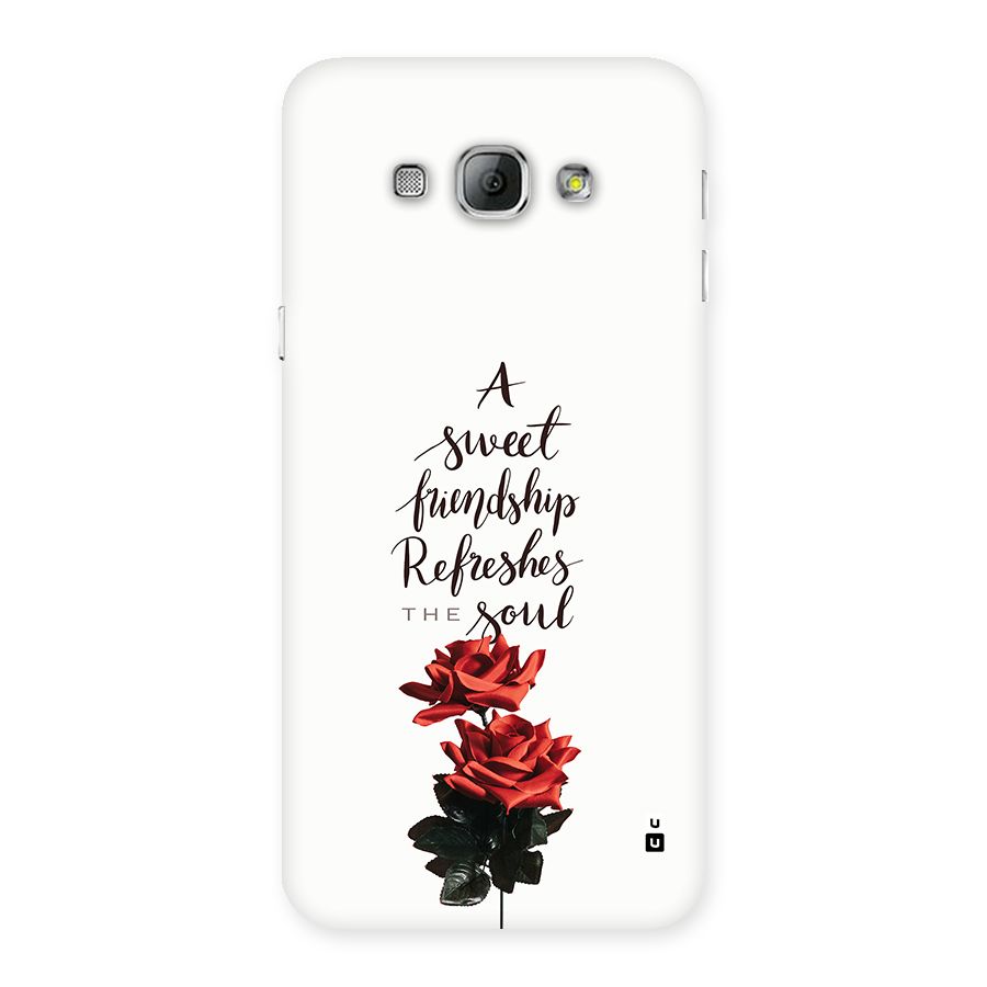 Sweet Friendship Back Case for Galaxy A8