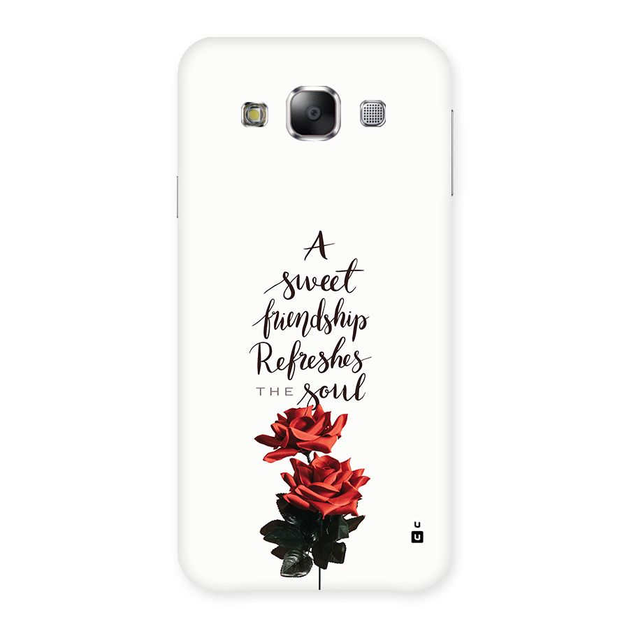 Sweet Friendship Back Case for Galaxy E5