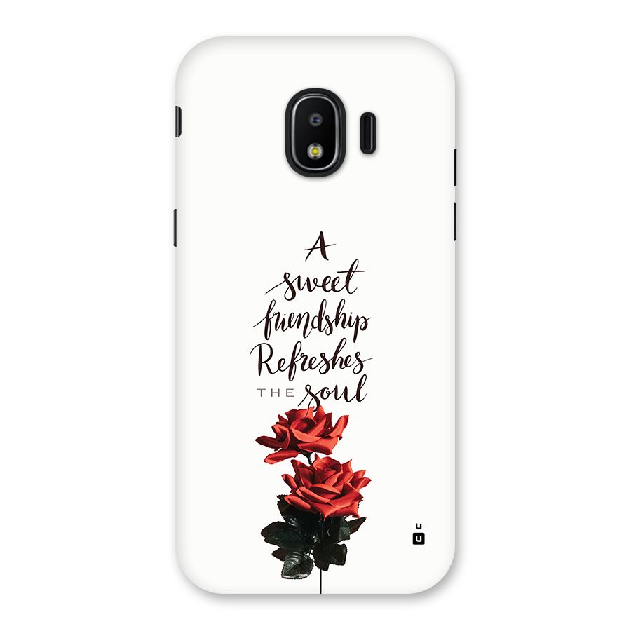 Sweet Friendship Back Case for Galaxy J2 Pro 2018