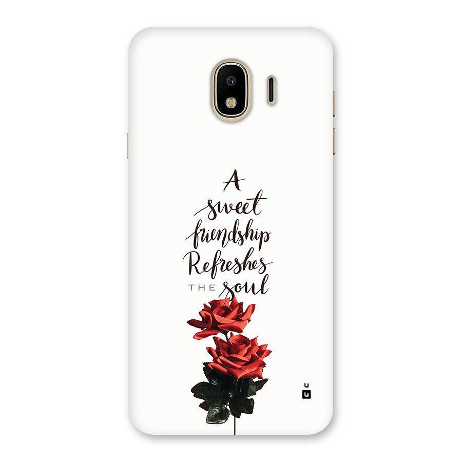 Sweet Friendship Back Case for Galaxy J4