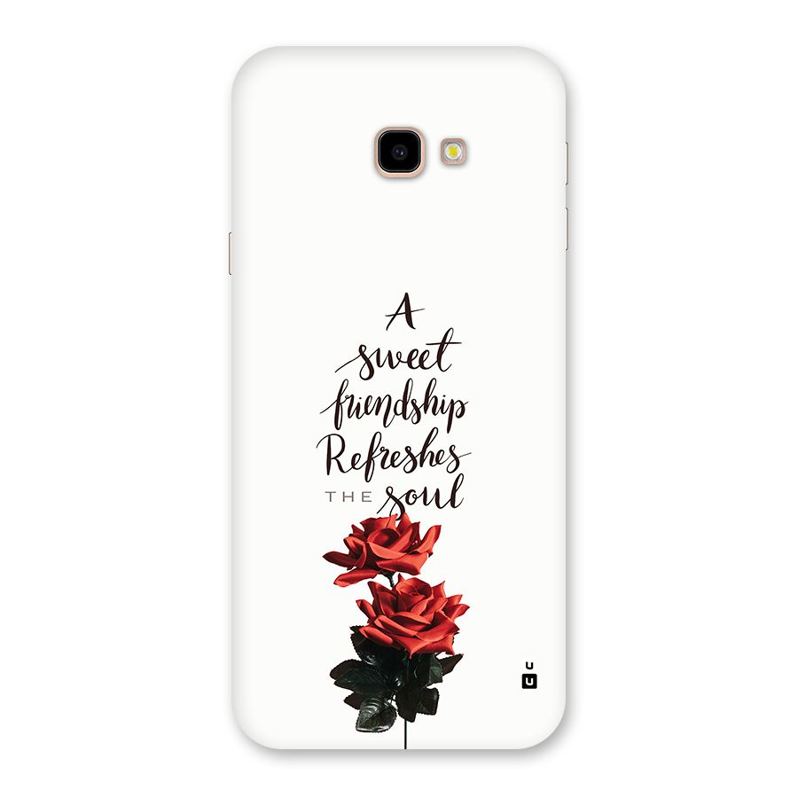 Sweet Friendship Back Case for Galaxy J4 Plus
