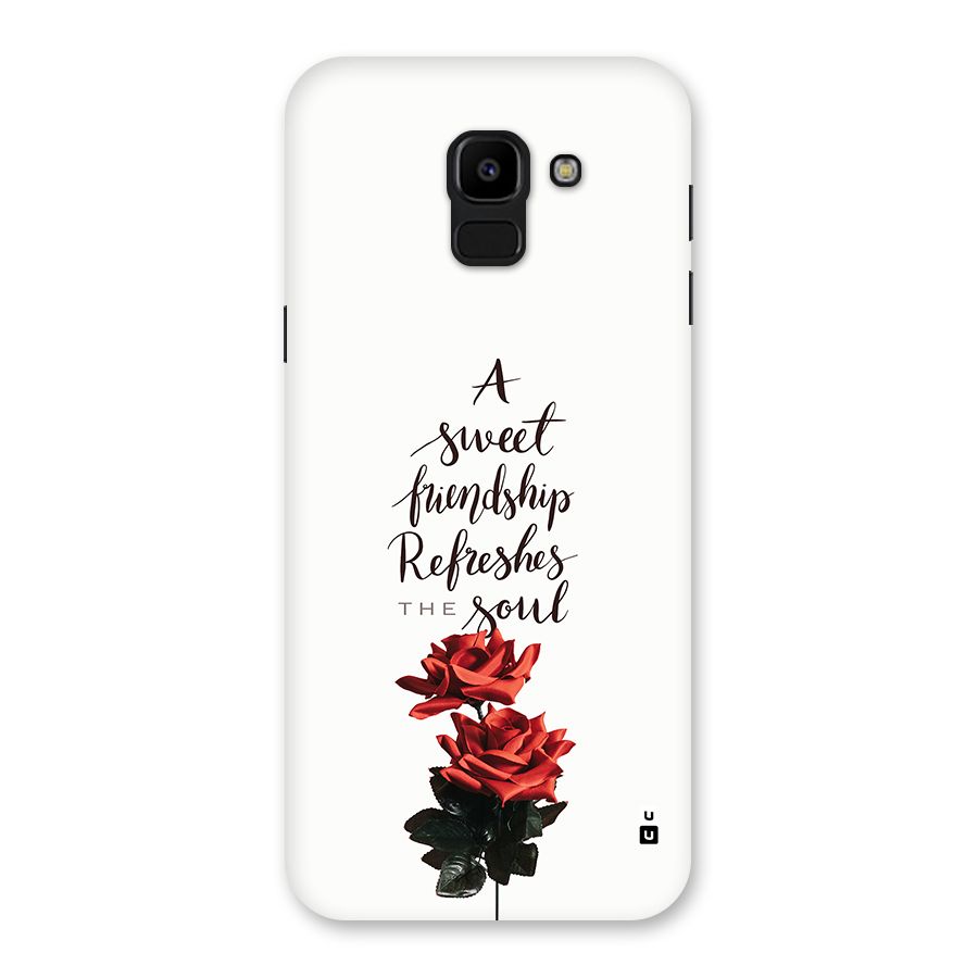 Sweet Friendship Back Case for Galaxy J6