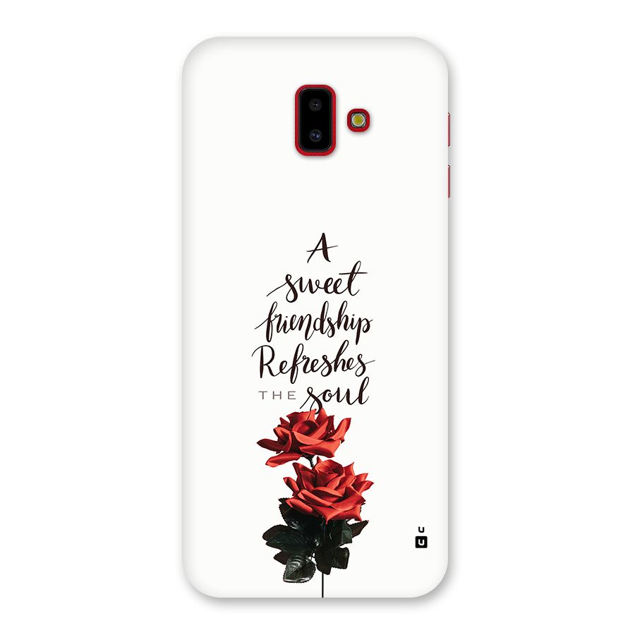 Sweet Friendship Back Case for Galaxy J6 Plus