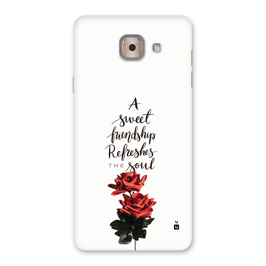 Sweet Friendship Back Case for Galaxy J7 Max
