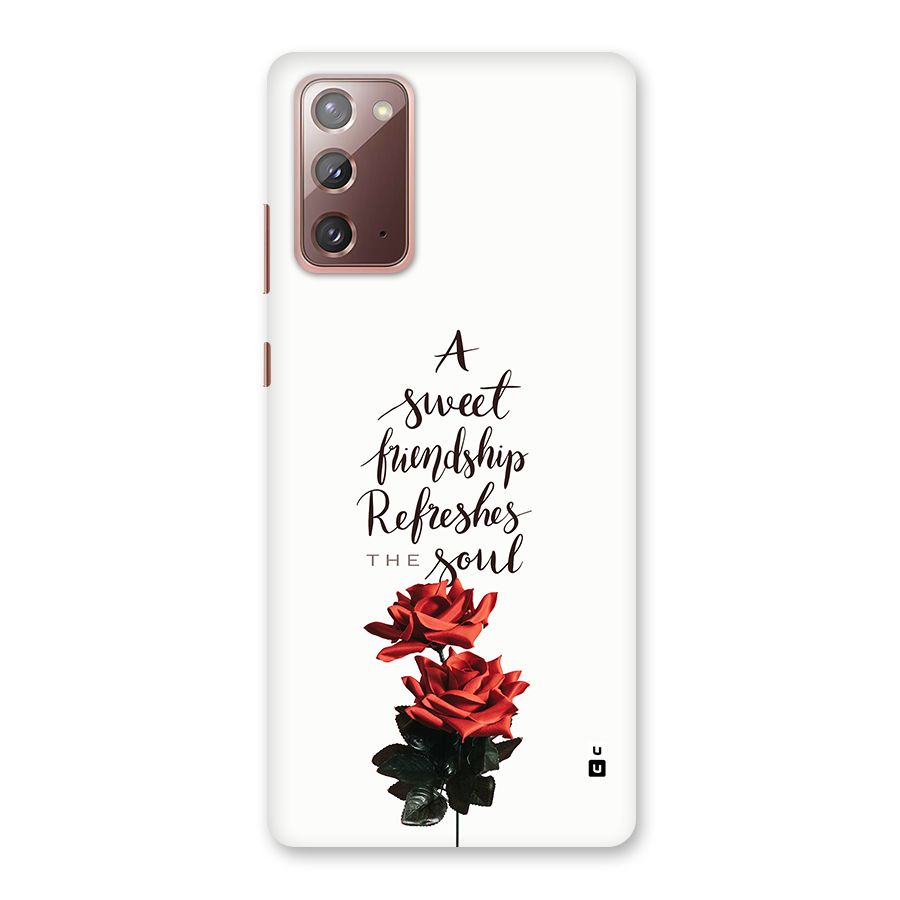 Sweet Friendship Back Case for Galaxy Note 20