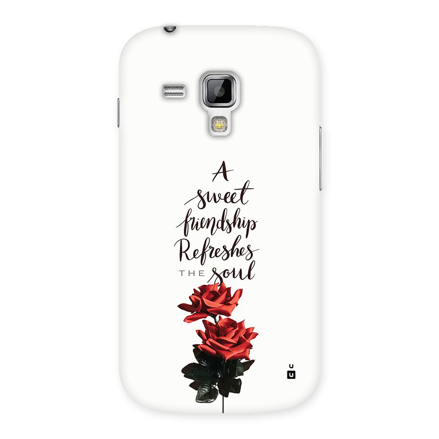 Sweet Friendship Back Case for Galaxy S Duos