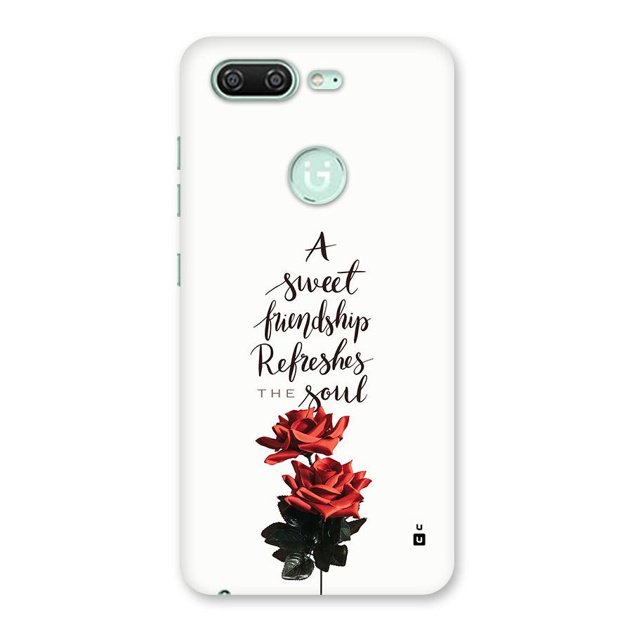 Sweet Friendship Back Case for Gionee S10