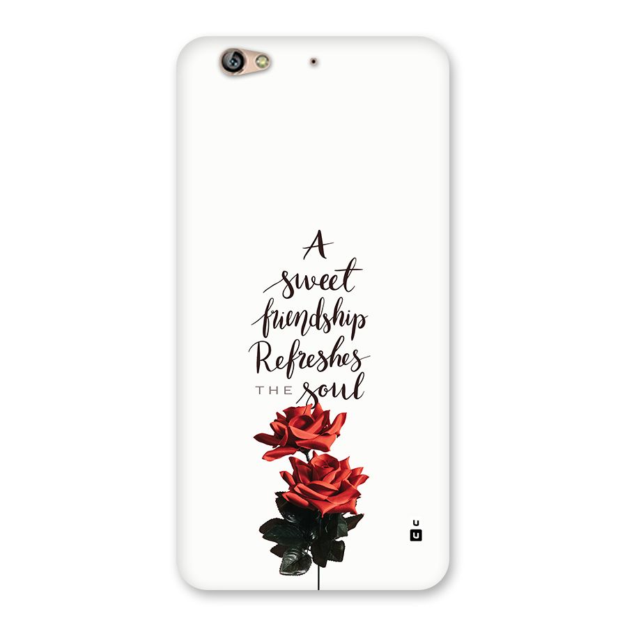 Sweet Friendship Back Case for Gionee S6