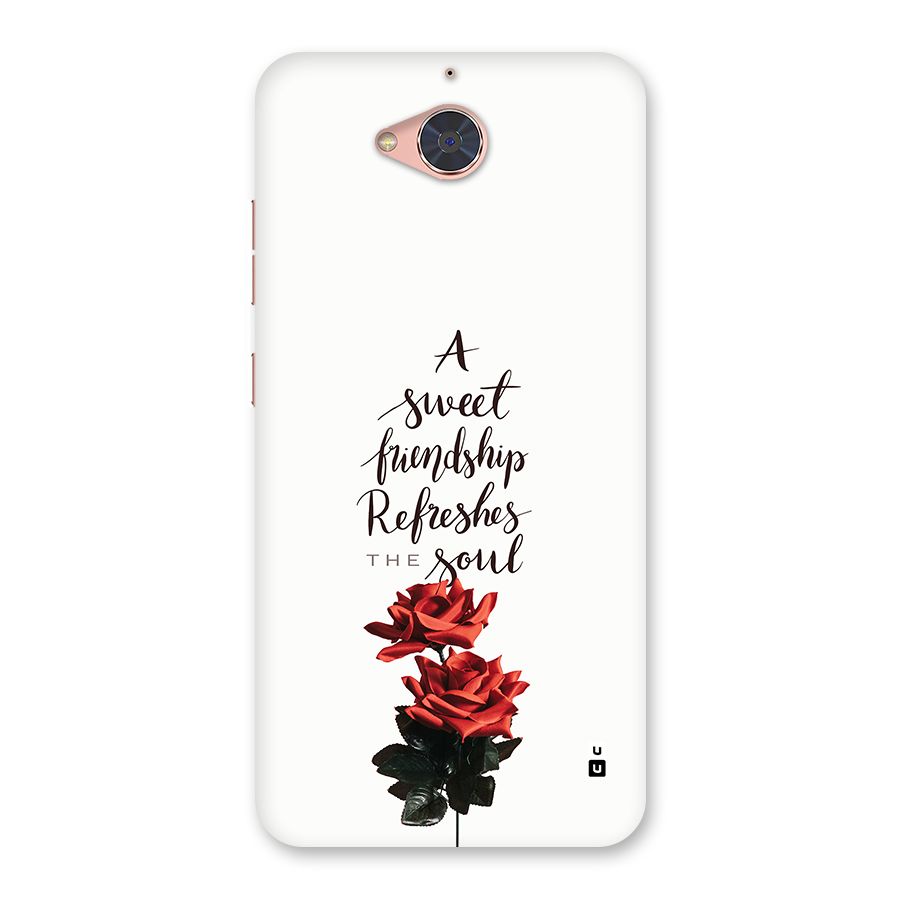Sweet Friendship Back Case for Gionee S6 Pro