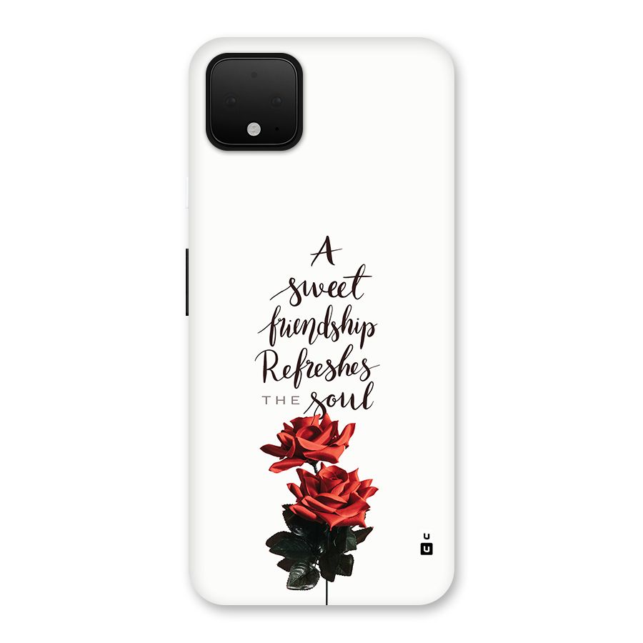 Sweet Friendship Back Case for Google Pixel 4 XL