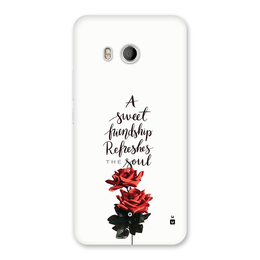 Sweet Friendship Back Case for HTC U11