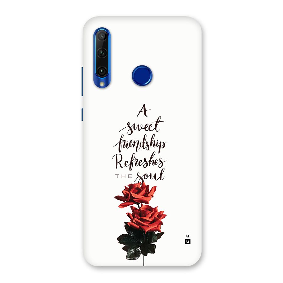 Sweet Friendship Back Case for Honor 20i