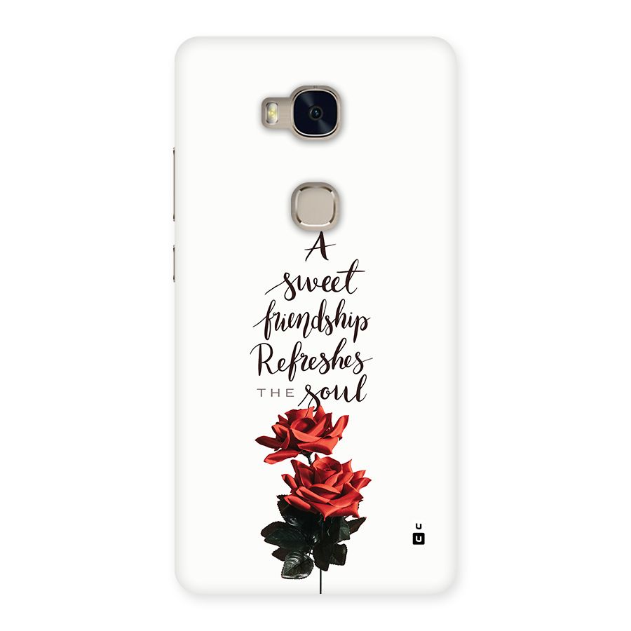 Sweet Friendship Back Case for Honor 5X