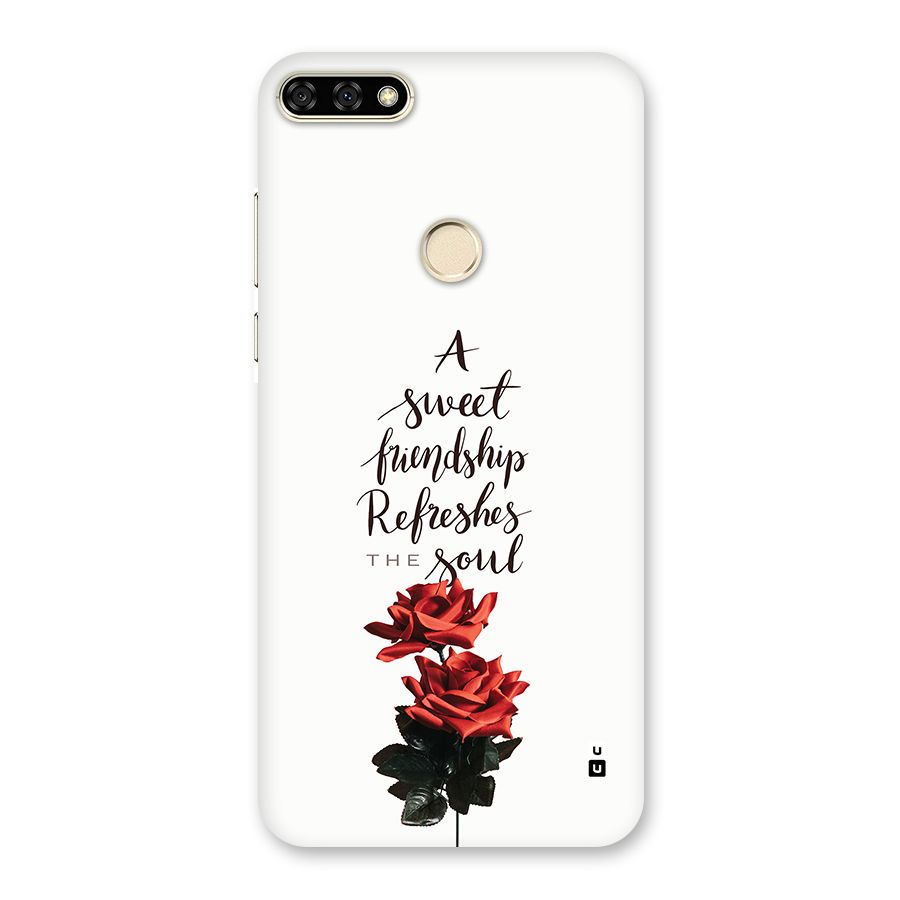 Sweet Friendship Back Case for Honor 7A