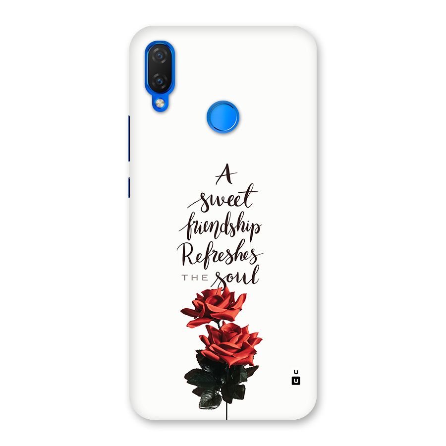 Sweet Friendship Back Case for Huawei P Smart Plus