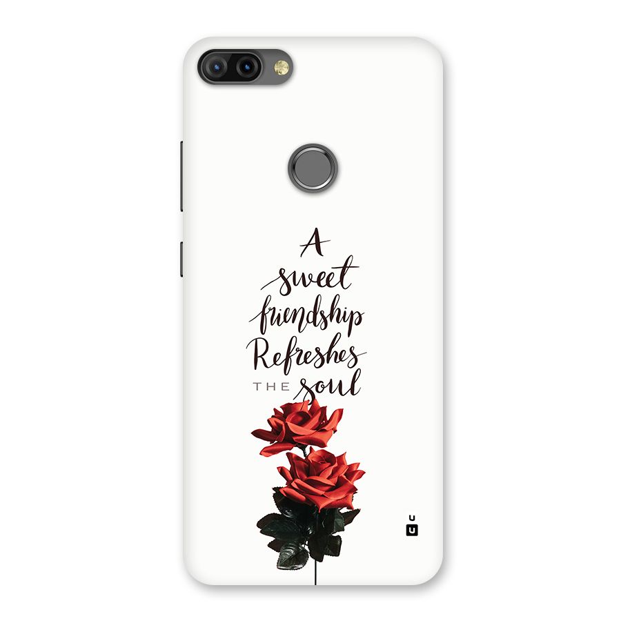 Sweet Friendship Back Case for Infinix Hot 6 Pro