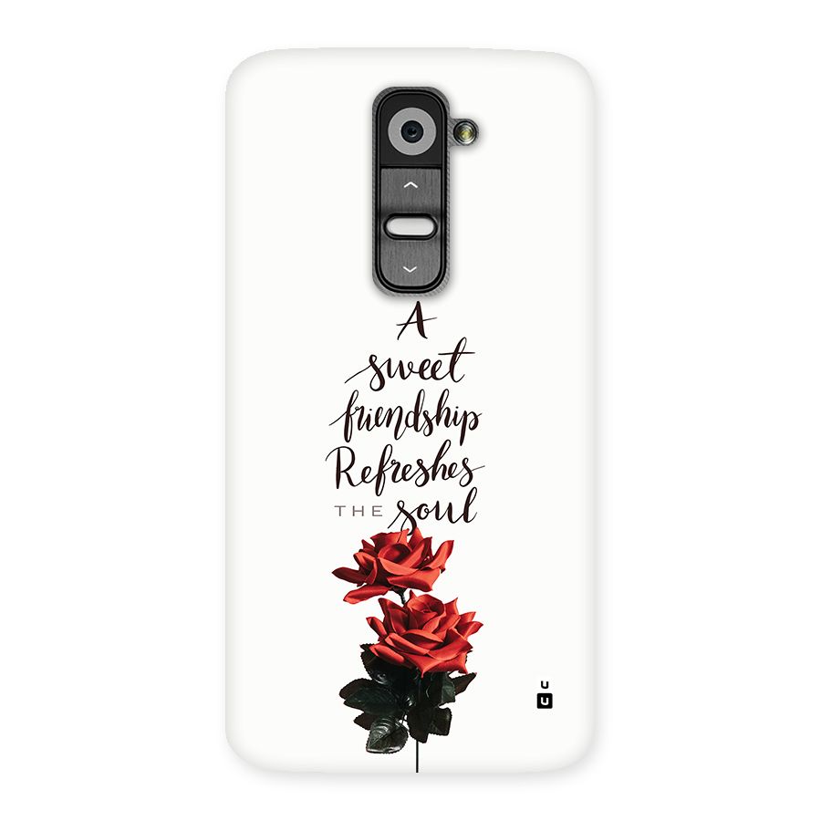 Sweet Friendship Back Case for LG G2