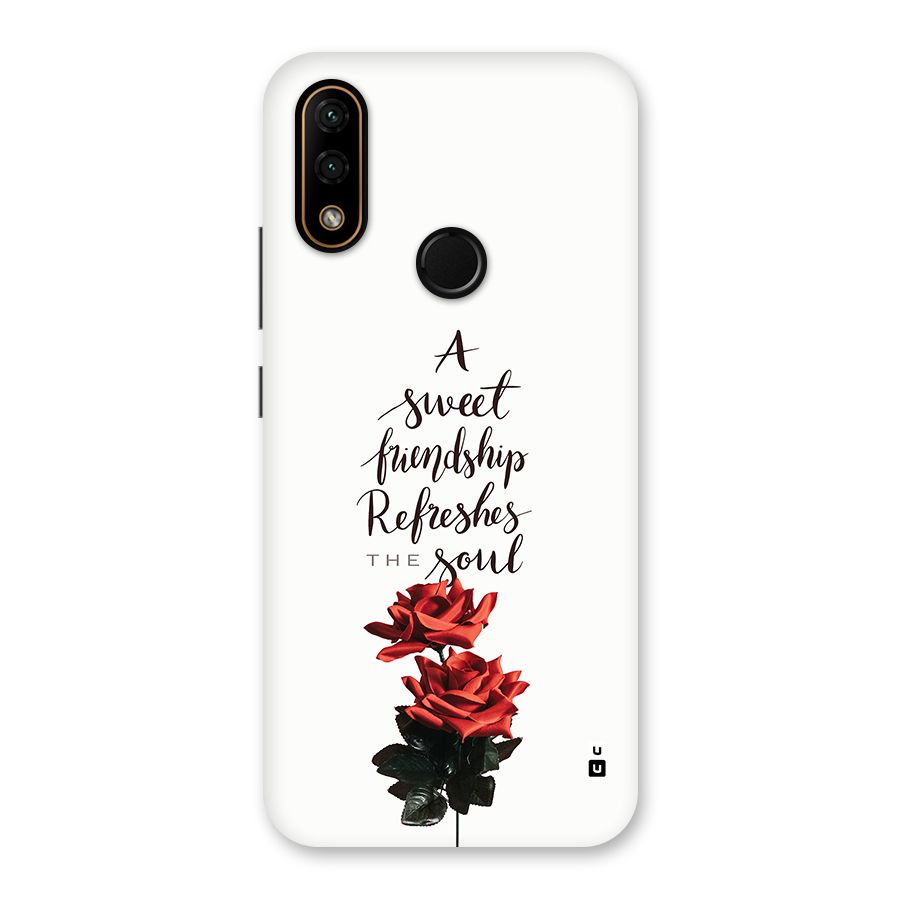 Sweet Friendship Back Case for Lenovo A6 Note