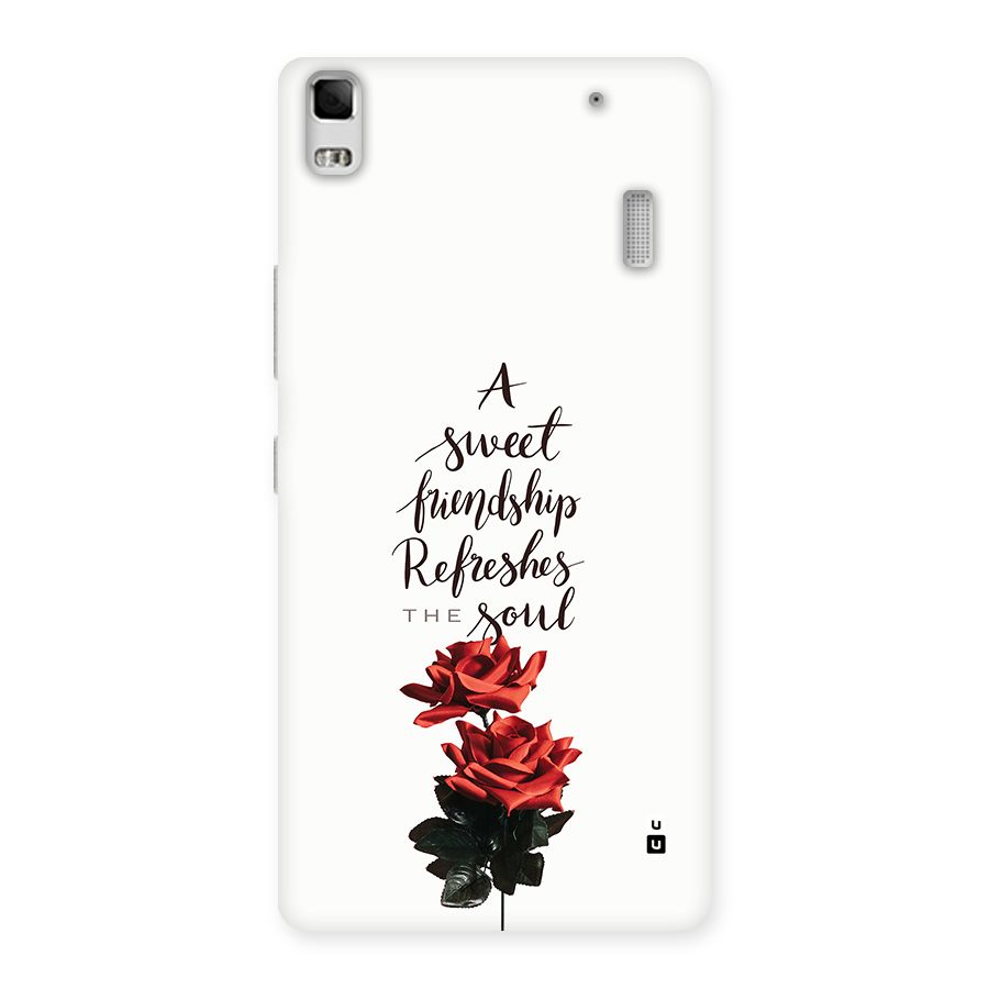 Sweet Friendship Back Case for Lenovo A7000