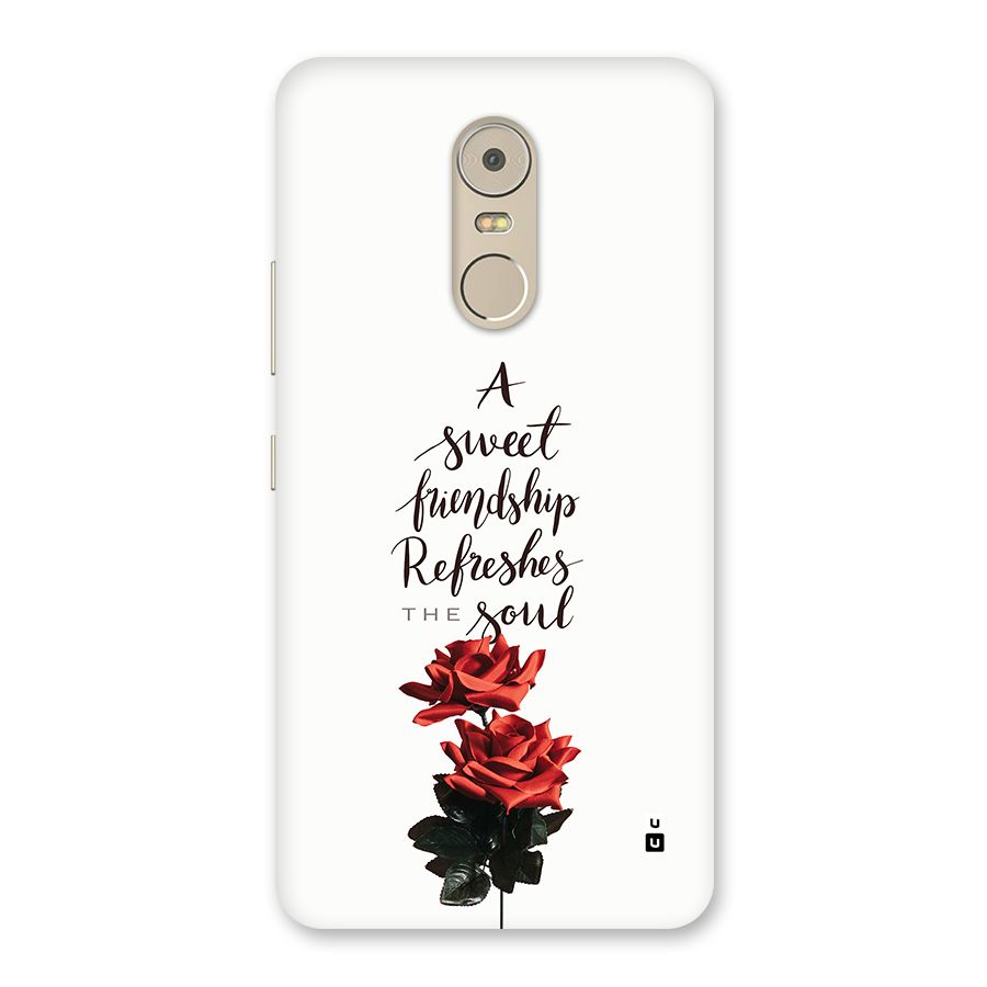 Sweet Friendship Back Case for Lenovo K6 Note