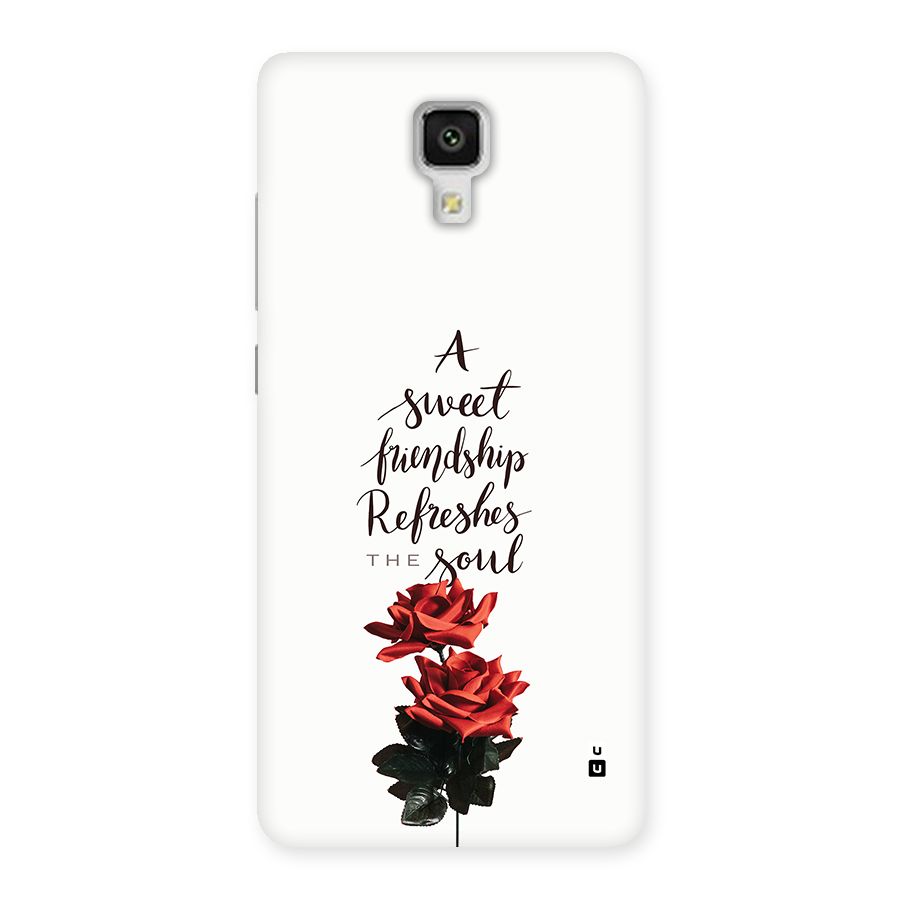 Sweet Friendship Back Case for Mi4