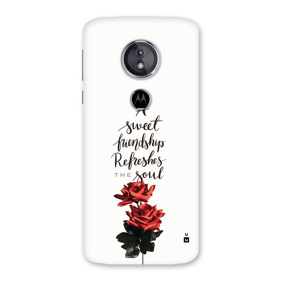 Sweet Friendship Back Case for Moto E5