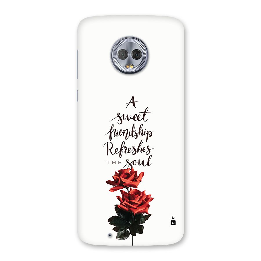 Sweet Friendship Back Case for Moto G6