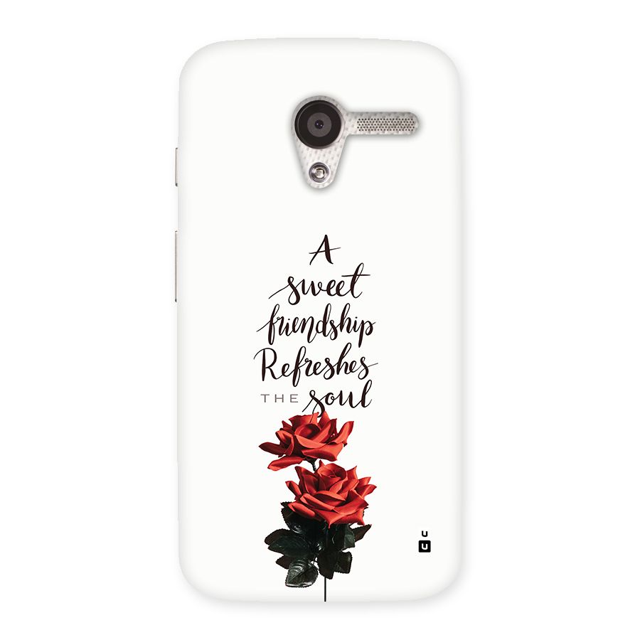 Sweet Friendship Back Case for Moto X
