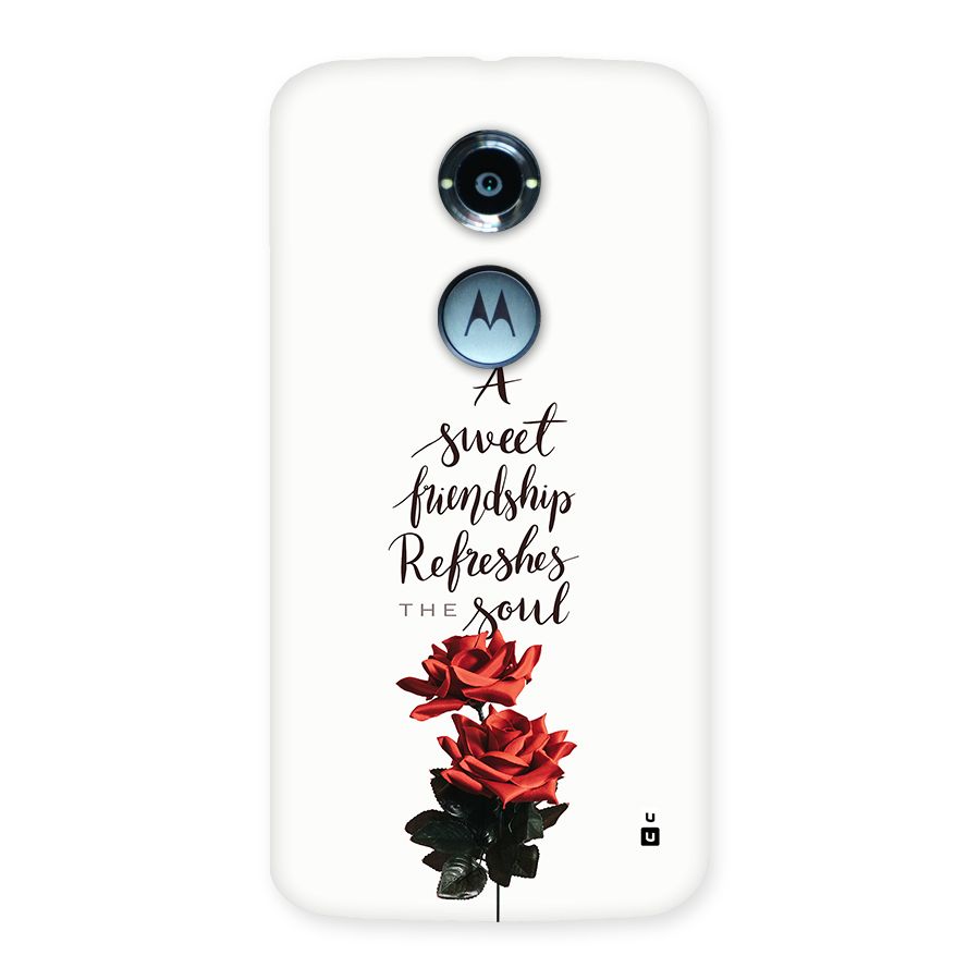 Sweet Friendship Back Case for Moto X2