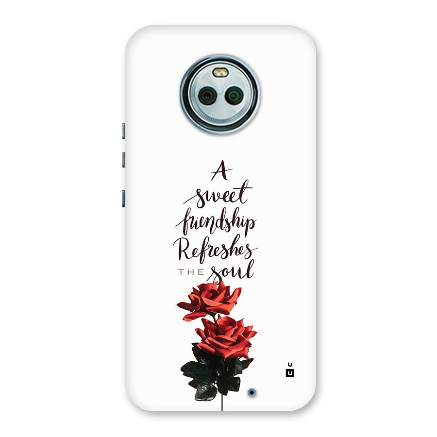 Sweet Friendship Back Case for Moto X4