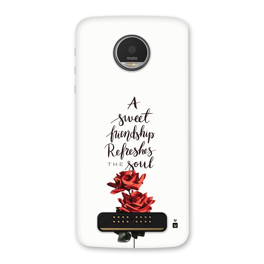 Sweet Friendship Back Case for Moto Z Play