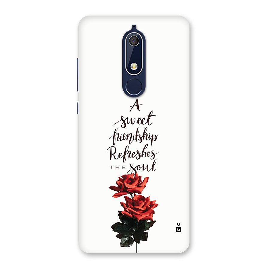 Sweet Friendship Back Case for Nokia 5.1