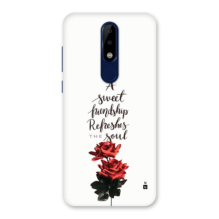 Sweet Friendship Back Case for Nokia 5.1 Plus