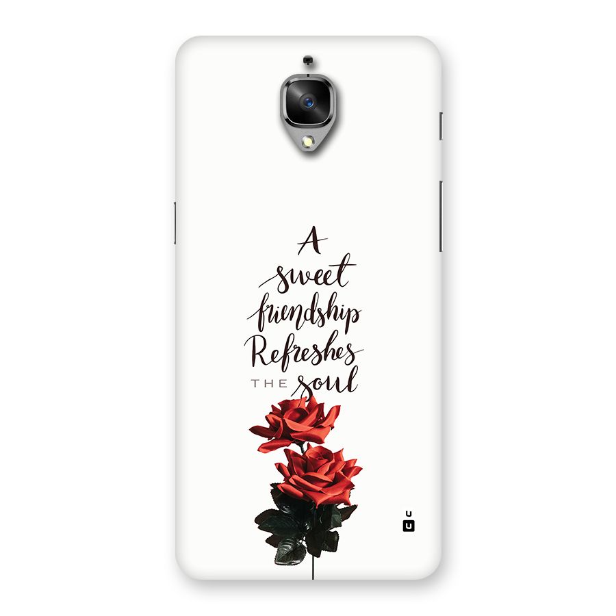 Sweet Friendship Back Case for OnePlus 3