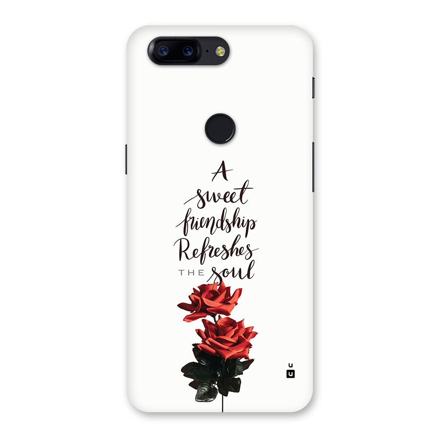 Sweet Friendship Back Case for OnePlus 5T