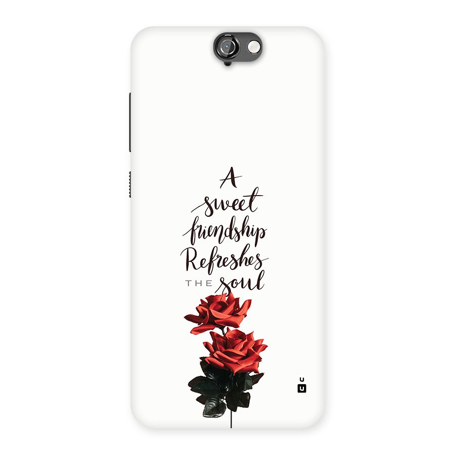 Sweet Friendship Back Case for One A9