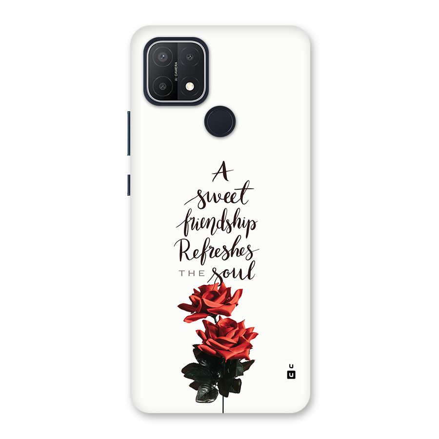 Sweet Friendship Back Case for Oppo A15