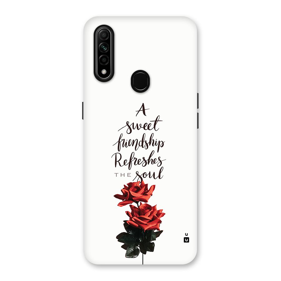 Sweet Friendship Back Case for Oppo A31