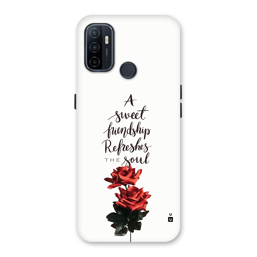 Sweet Friendship Back Case for Oppo A53