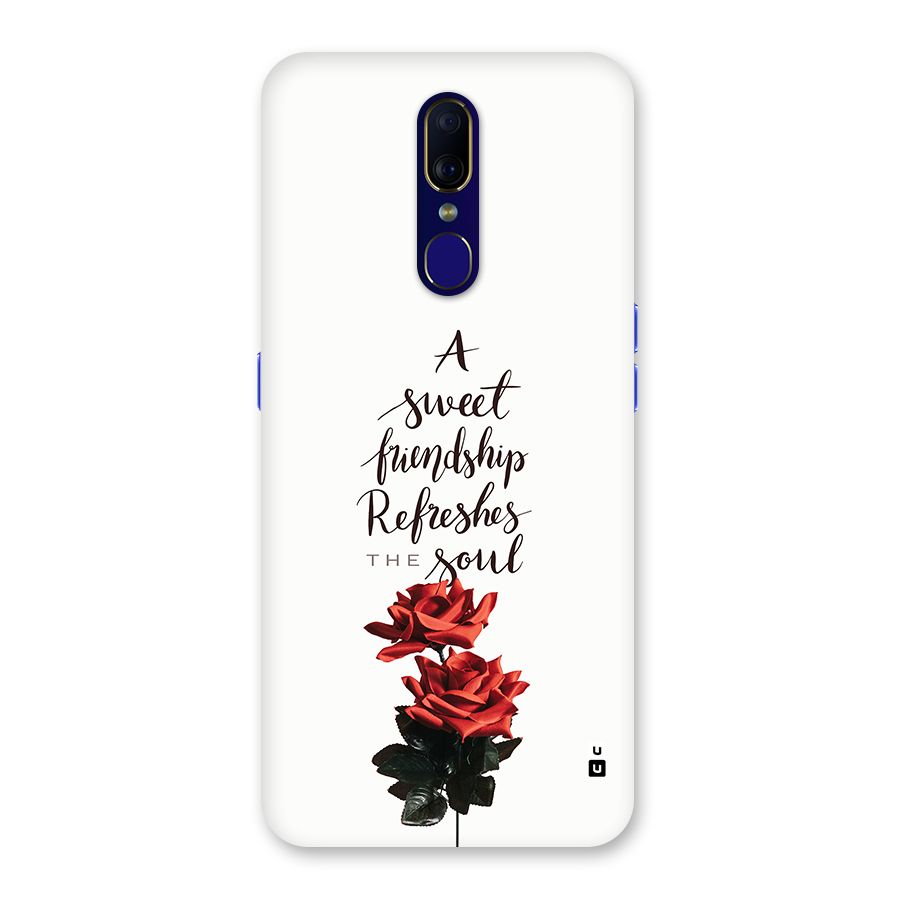 Sweet Friendship Back Case for Oppo F11