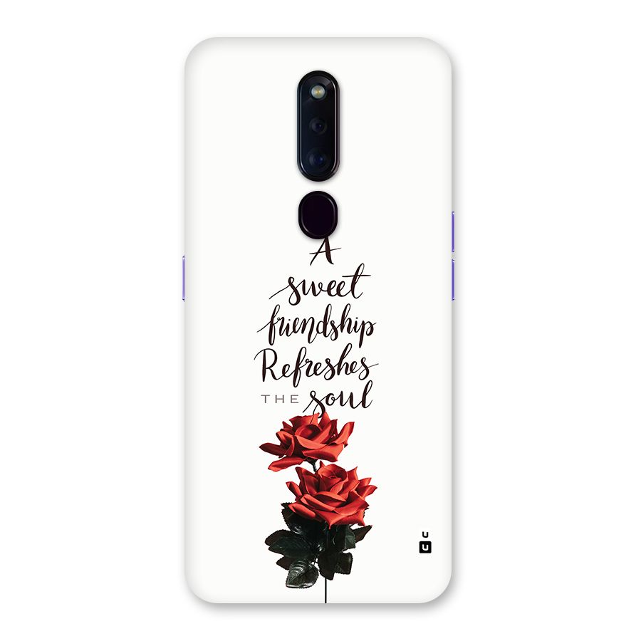 Sweet Friendship Back Case for Oppo F11 Pro