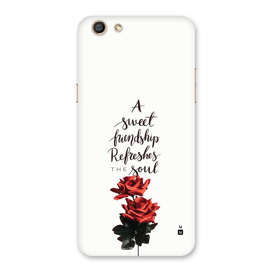 Sweet Friendship Back Case for Oppo F3