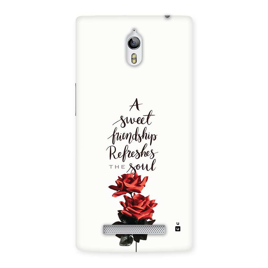 Sweet Friendship Back Case for Oppo Find 7